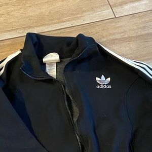 Mens vintage adidas heavyweight track jacket collard ☺️ the 3 leaf embroidered